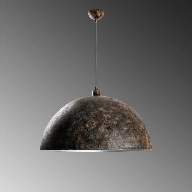 B-Ware Opviq Hängeleuchte Pendelleuchte Lampe altmessing Metall Ø 60 cm E27 dimmbar270