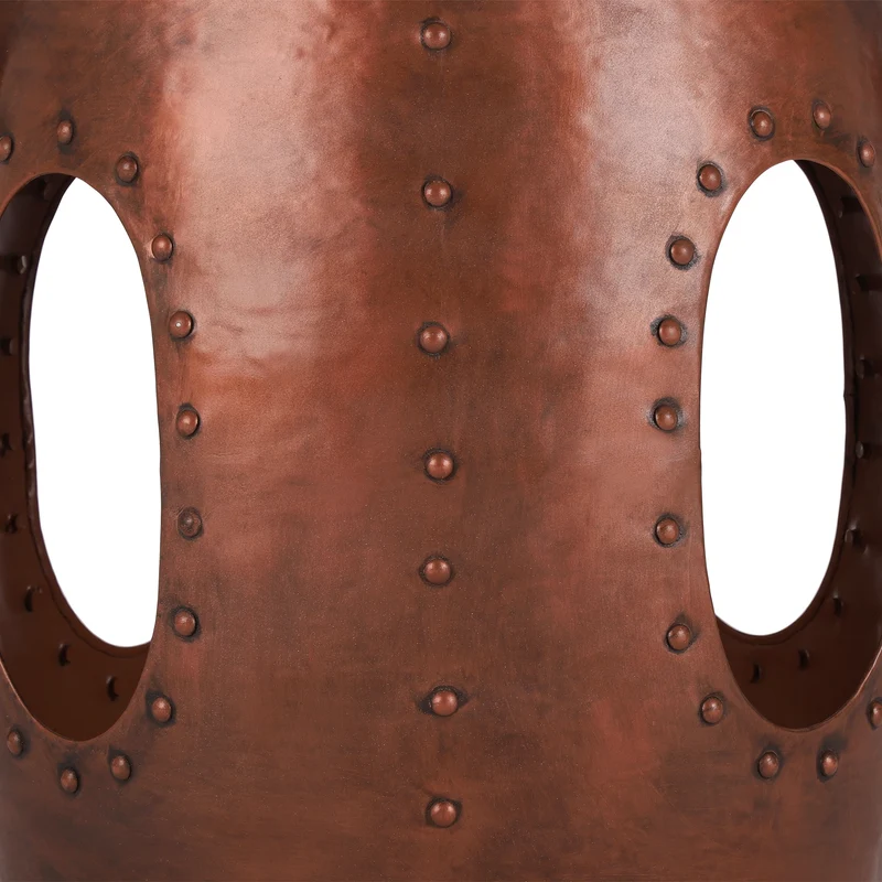 Beistelltisch Ø 38x45 cm Kupfer aus Metall WOMO-Design