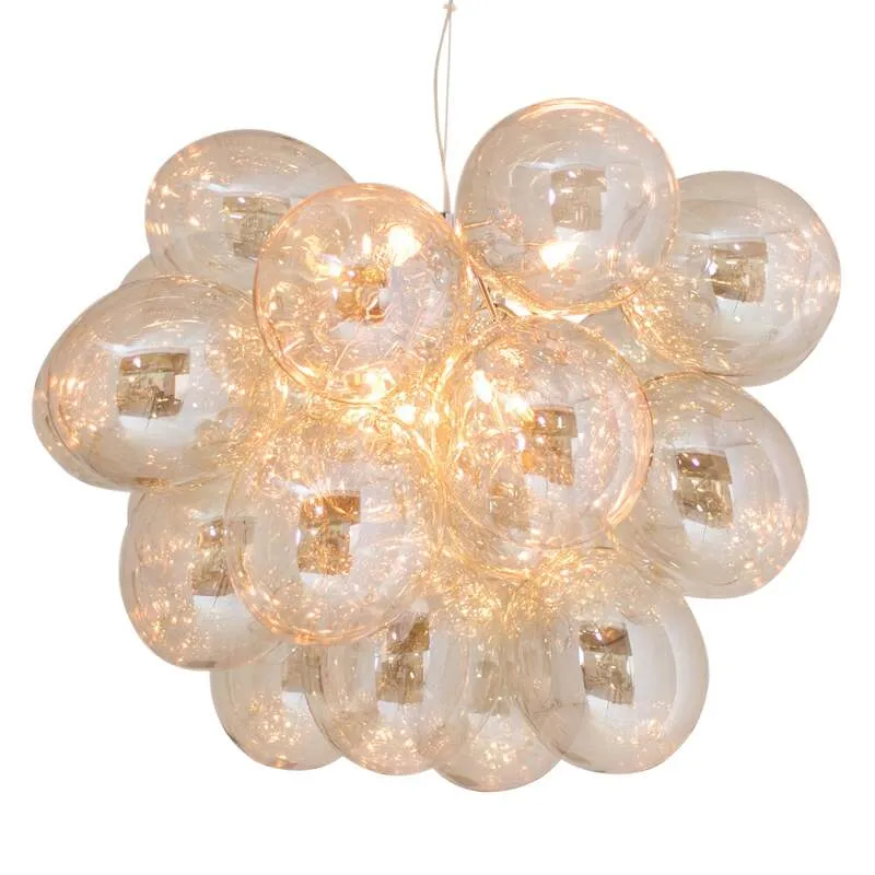 B-Ware By Rydéns Hängeleuchte Gross Grande LED Pendelleuchte Lampe dimmbar amber Ø62cm