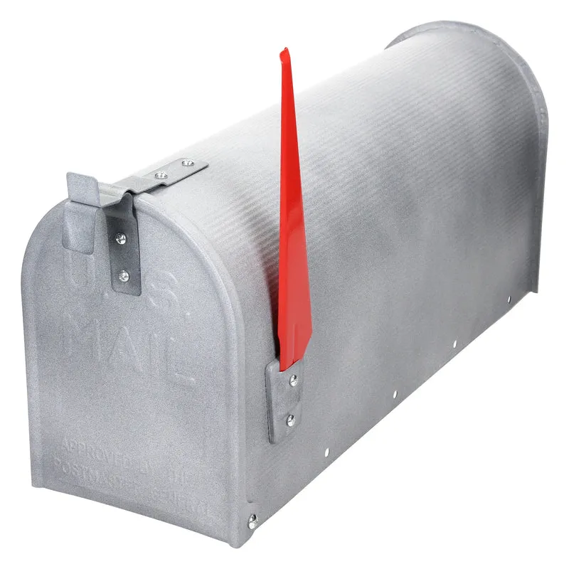 Briefkasten US Mailbox inkl. Wandhalterung Betonoptik aus Aluminium ML-Design