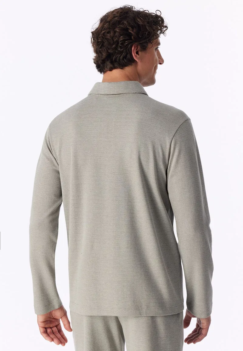 Langarmshirt Zipper