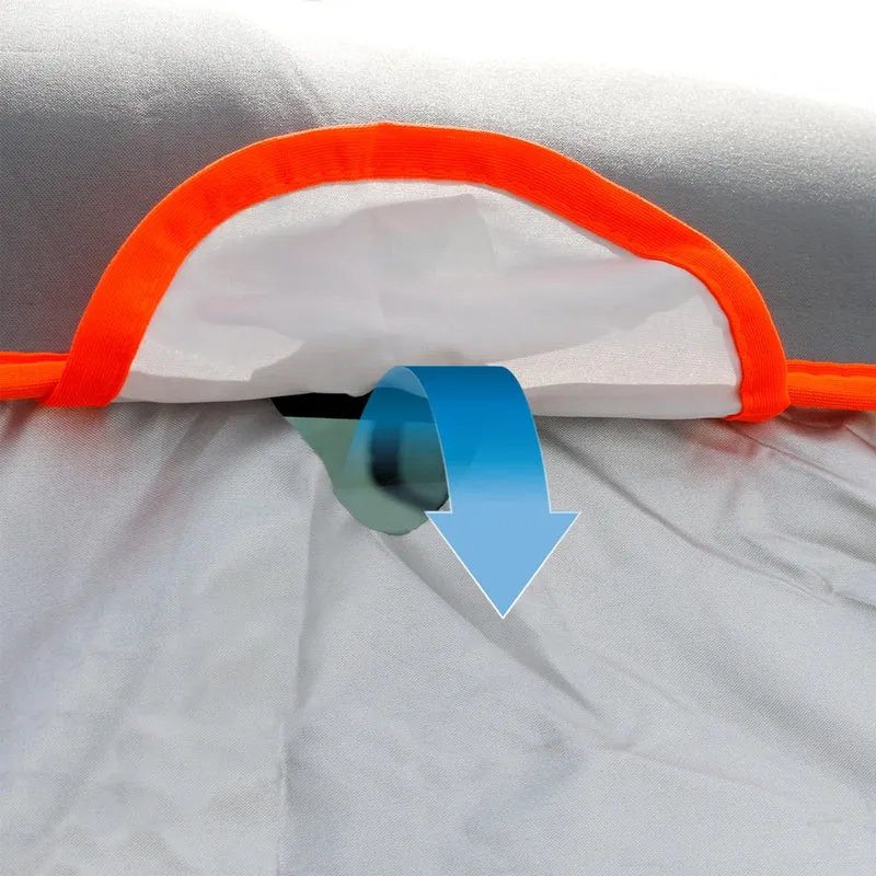 Auto Hagelschutz Abdeckplane für Kombis und SUVs 535x180x132 cm aus Polyester
