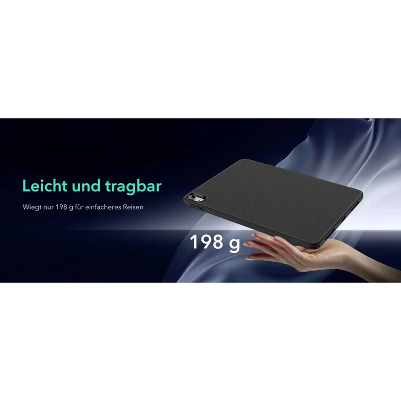 B-Ware ESR Shift Magnetic Case für Apple iPad Air 13" BookCase Schwarz mit Standfunk...