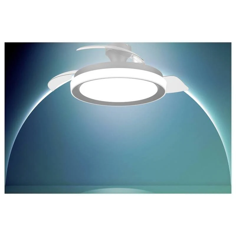 B-Ware Philips LED Deckenventilator 28W Fernbedienung Dimmbar schwarz 170m³/h 3 Flügel