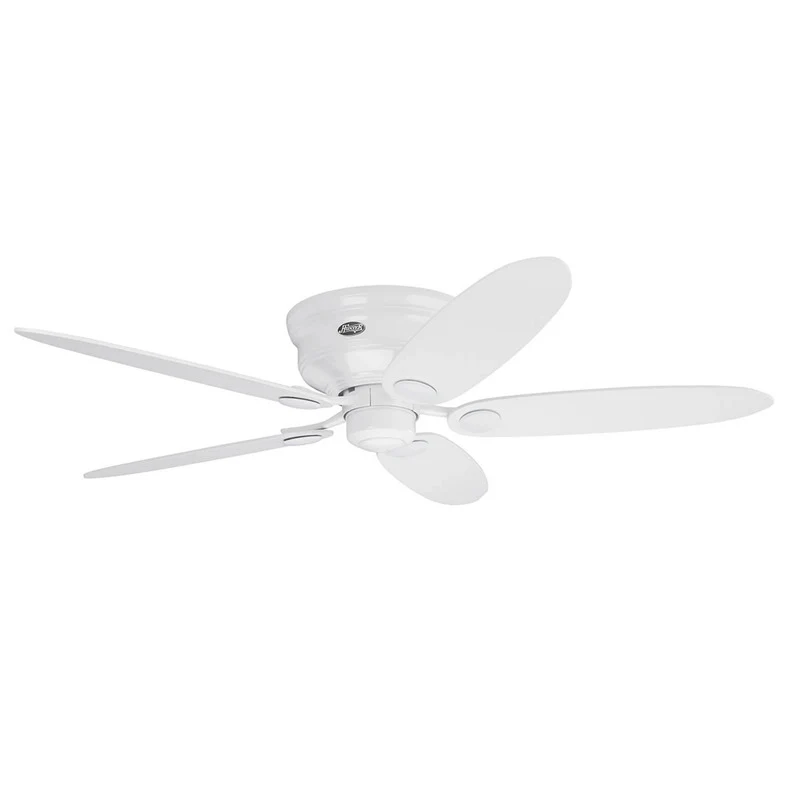 B-Ware Hunter Ventilator Low Profile III weiß ahorn Deckenventilator 132cm bis 25m²