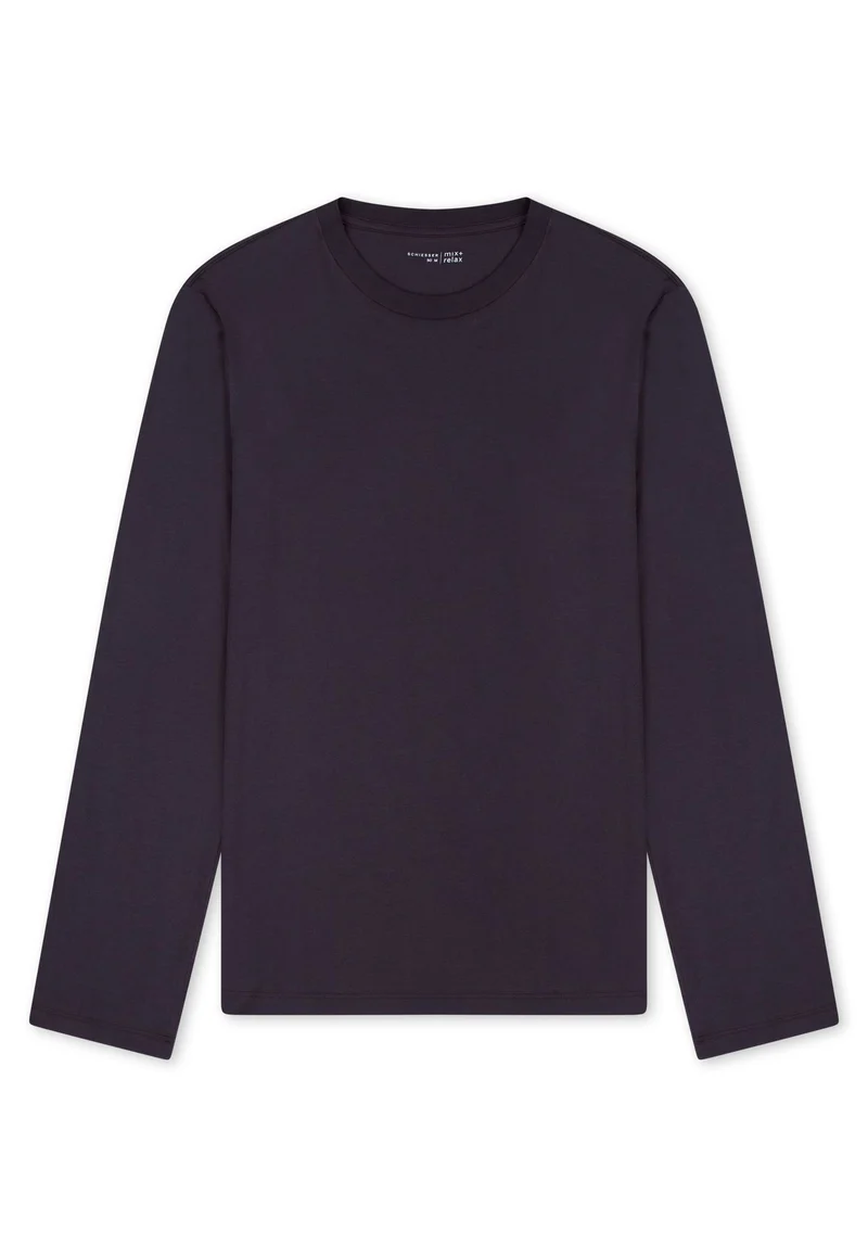 Langarmshirt Rundhals