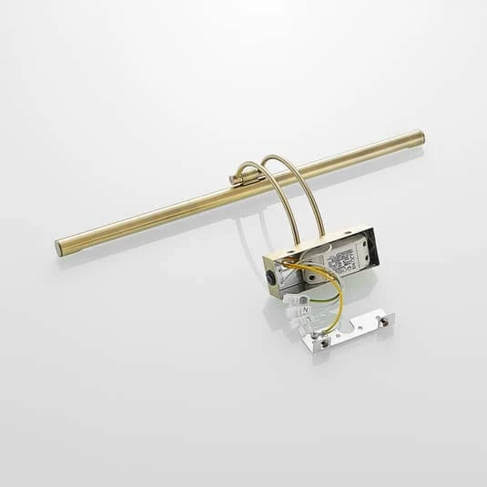 B-Ware Lucande Dimitrij LED-Bilderleuchte Bilderlampe Wandleuchte Lampe altmessing 1274