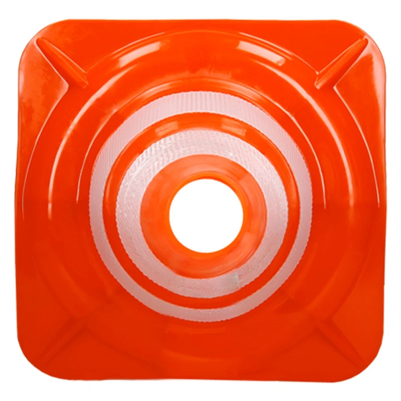 8er Set Verkehrskegel Pylone Warnkegel Verkehrshütchen 47 cm Orange/Weiß