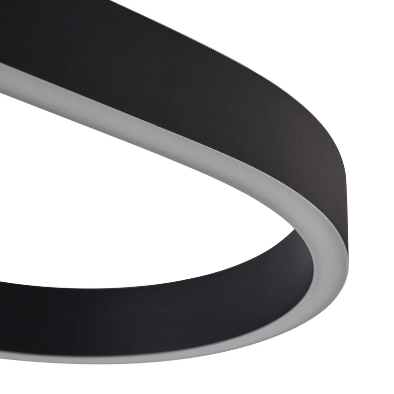 B-Ware Lucande Smart LED Hängeleuchte Pendelleuchte Melinay schwarz CCT Tuya