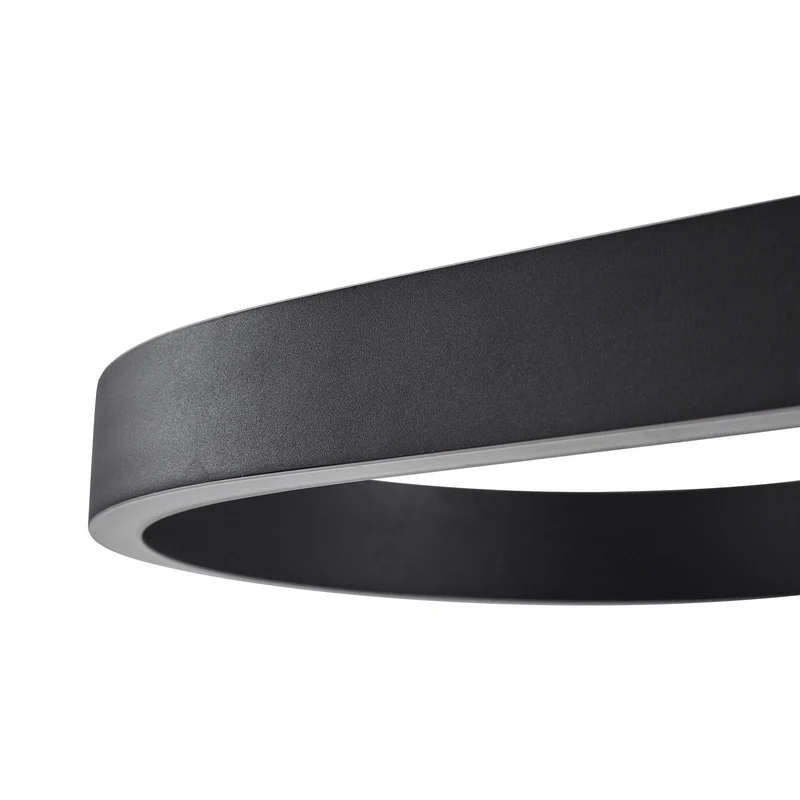 B-Ware Lucande Smart LED Hängeleuchte Pendelleuchte Melinay schwarz CCT Tuya
