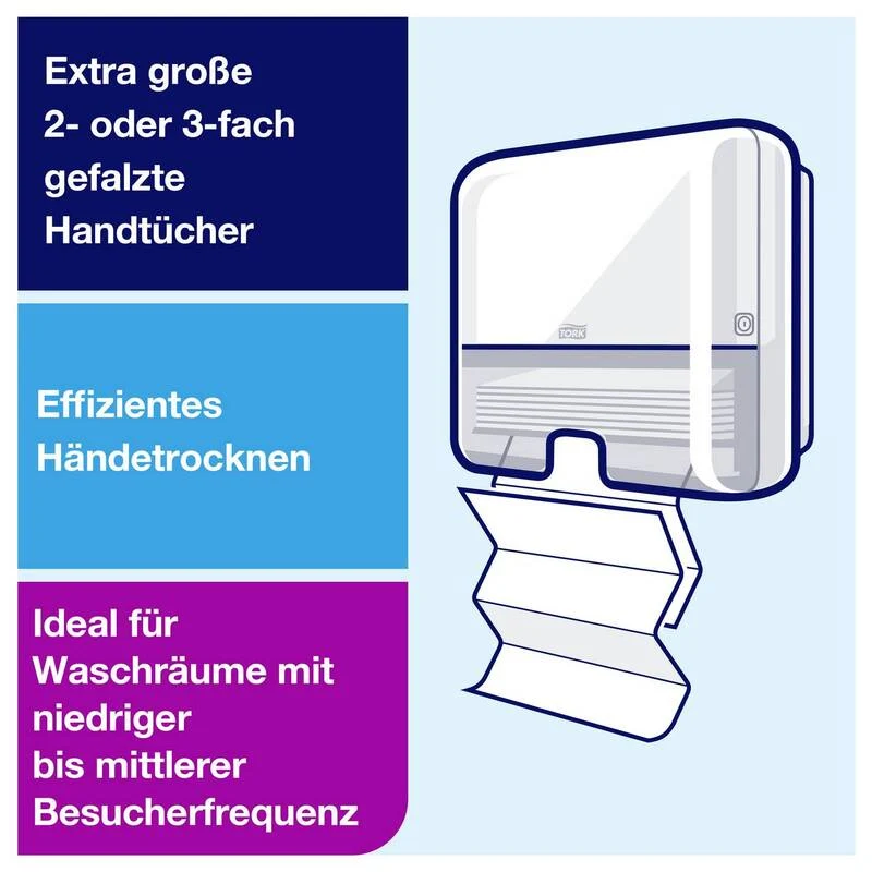 B-Ware Tork Papierhandtuchspender Xpress Mini H2 Hygienespender weiß 302x295mm 1 Stück