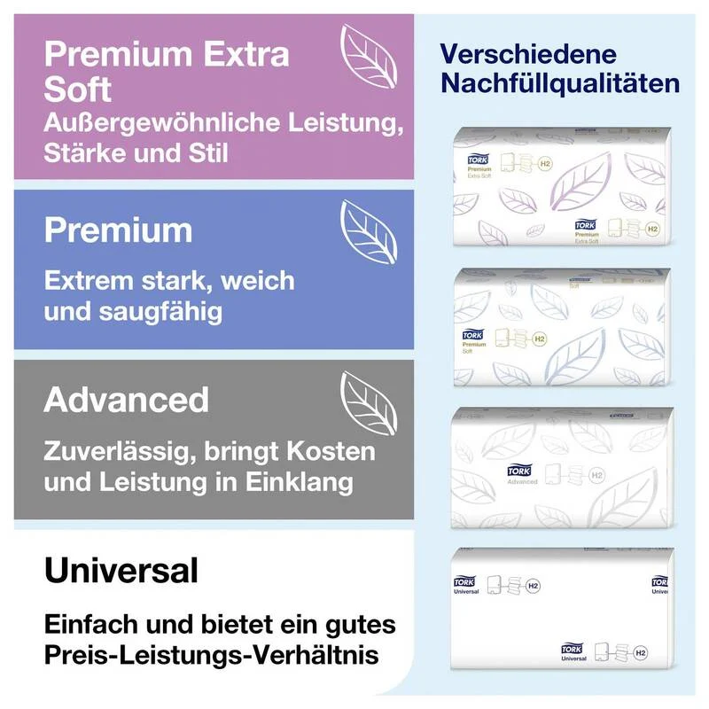B-Ware Tork Papierhandtuchspender Xpress Mini H2 Hygienespender weiß 302x295mm 1 Stück
