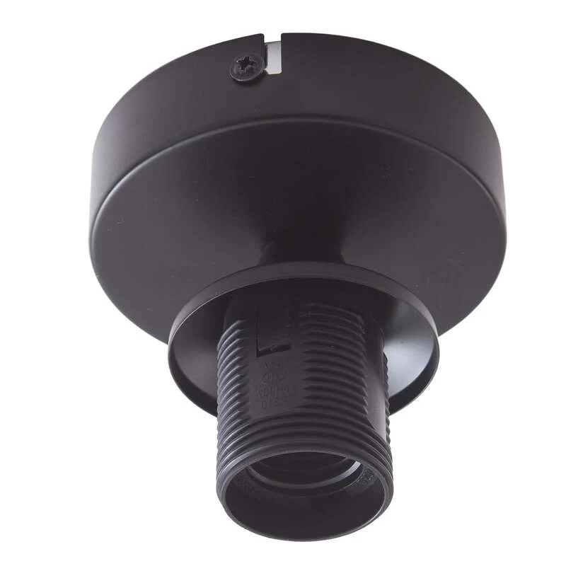 B-Ware Lindby Deckenleuchte Zehra LED Lampe Leuchte dimmbar schwarz rauchgrau Ø28cm