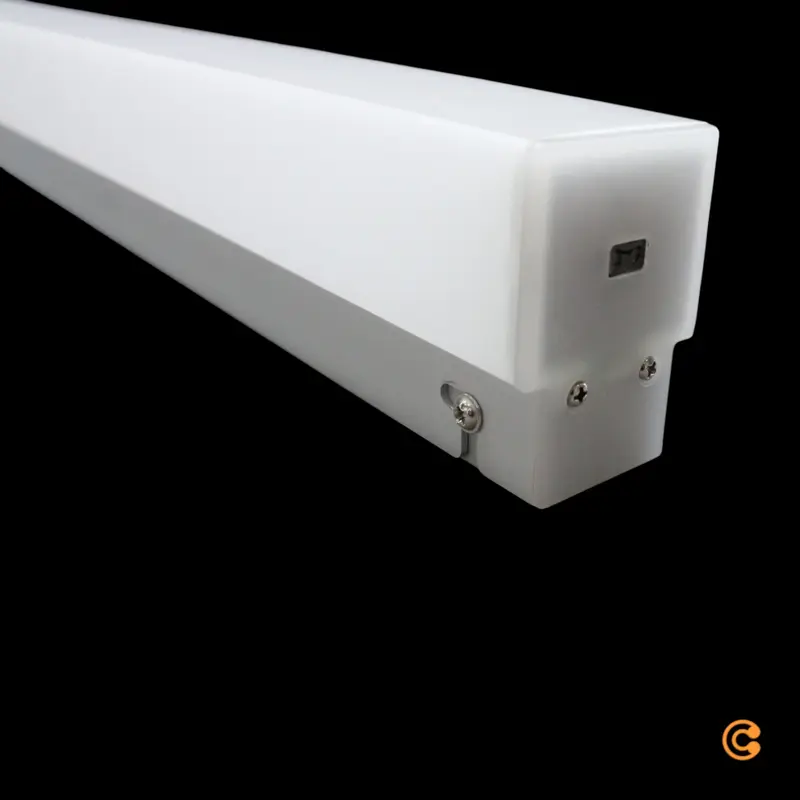 B-Ware Paulmann Spiegelleuchte Badleuchte Led Leuchte Home Spa Luno Weiß Alufarben 60170