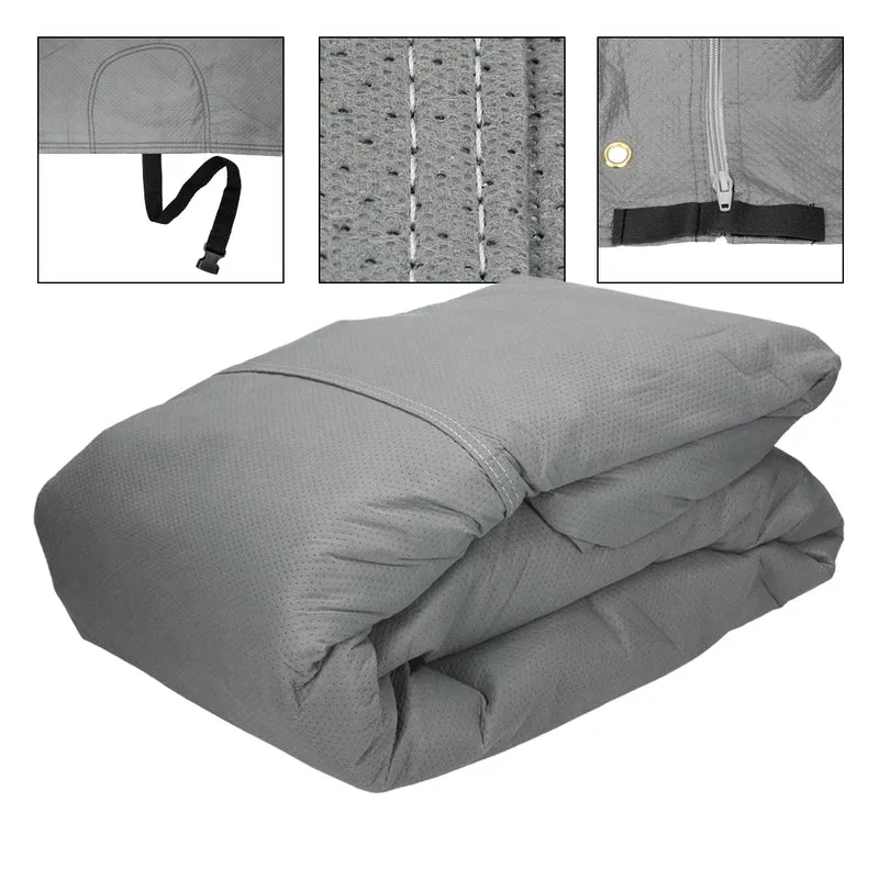 Ganzgarage für Wohnmobile Größe L 730x235x275 cm Atmungsaktiv aus Vliesstoff