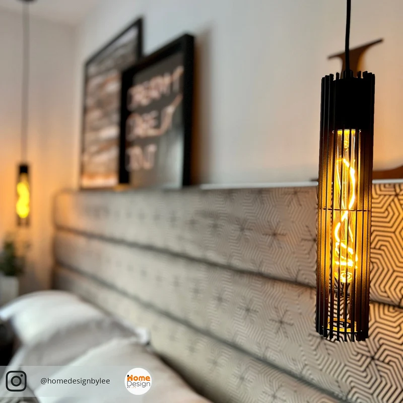 B-Ware Lucide Hängeleuchte Lionel LED Pendelleuchte Hängelampe dimmbar schwarz 34cm