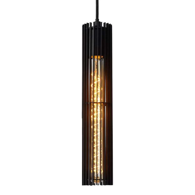 B-Ware Lucide Hängeleuchte Lionel LED Pendelleuchte Hängelampe dimmbar schwarz 34cm