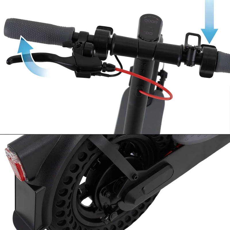 City Explorer Pro+ E-Scooter bis zu 40km Reichweite max 20km/h mit Straßenzulassung 350W 10 Ah