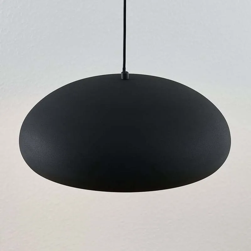 B-Ware Lindby Pendelleuchte Hängeleuchte Gerwina LED Lampe dimmbar schwarz/gold 40cm