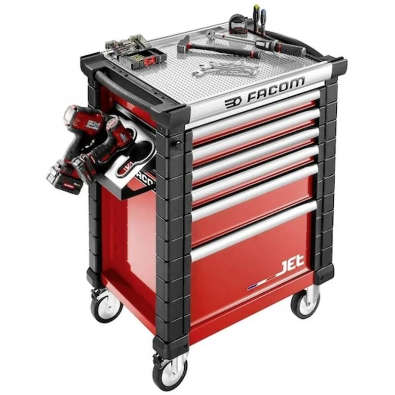 B-Ware Facom Werkzeughalter Universalhalter für Werkstattwagen schwarz 380x200x200mm