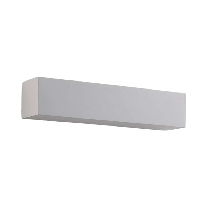 B-Ware Lindby Wandleuchte Santino LED Wandlampe dimmbar G9 bemalbar weiß 35x7,5cm