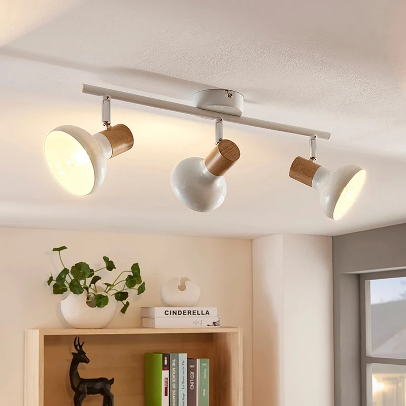 B-Ware Lindby Deckenlampe Deckenleuchte Fridolin LED Lampe dimmbar weiß 3-flg 50cm