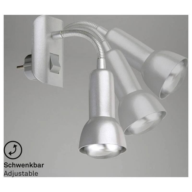 B-Ware Briloner Wandleuchte Titan E14 25W LED Wandlampe Lampe dimmbar flexibel 22cm