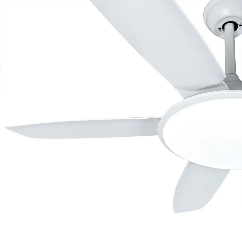 B-Ware Lucande Deckenventilator Divian LED Ventilator CCT leise weiß matt 130cm 32W