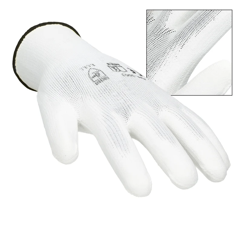 Montagehandschuhe Weiß Größe 10 / XL 1 Paar