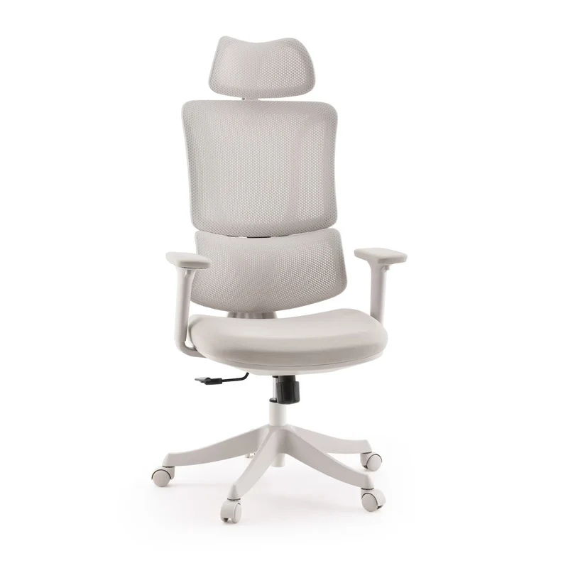 B-Ware MyBuero Ergomy Colore Bürostuhl beige 3D Netzstoff höhenverstellbar 120kg