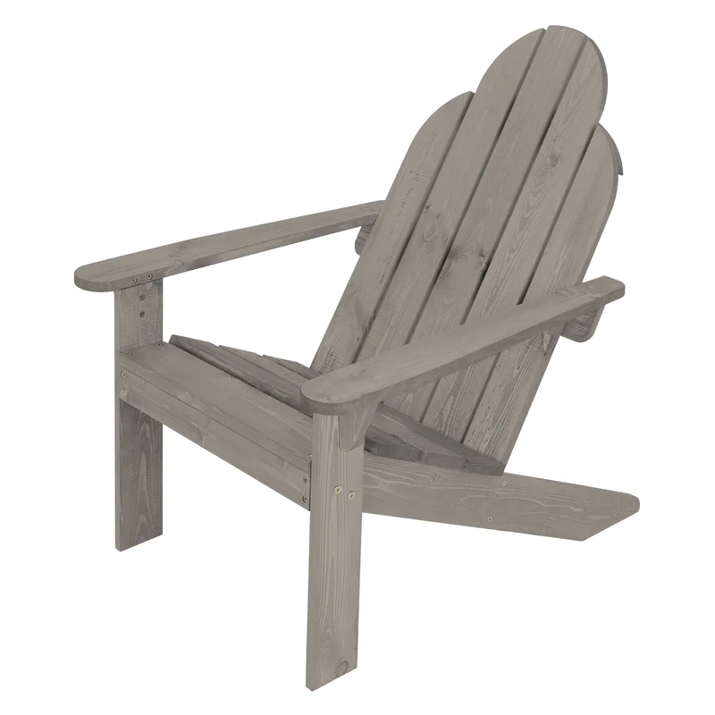 Gartenstuhl Adirondack Sonnenstuhl Gartensessel wetterfest aus Massivholz bis 120 kg