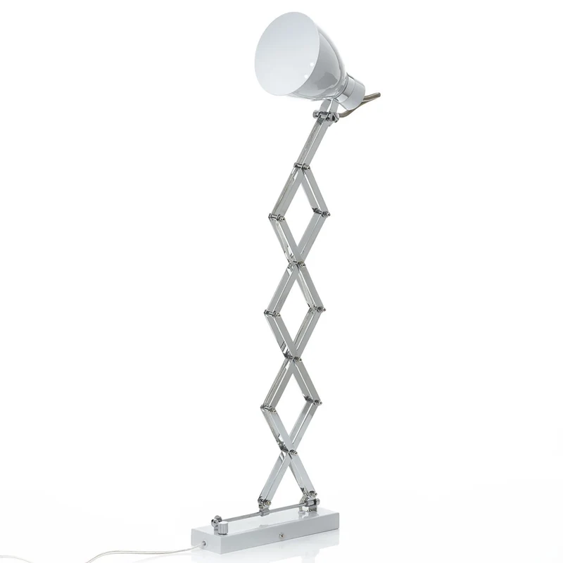 B-Ware Steinhauer Ausziehbare Metall-Wandleuchte Wandleuchte Lampe Leuchte Kordian weiß