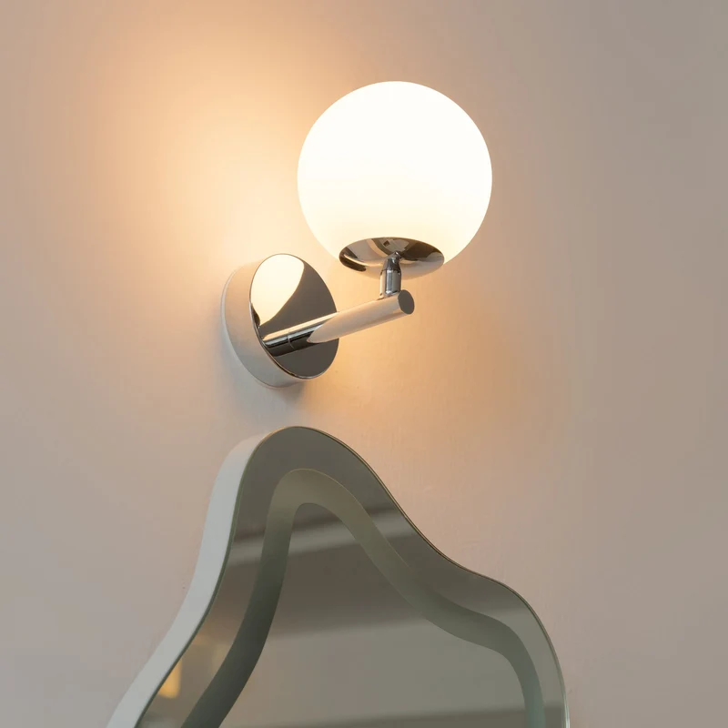 B-Ware Arcchio Maviris LED Bad Wandleuchte Wandlampe Leuchte Lampe Indoor Kugel Glas