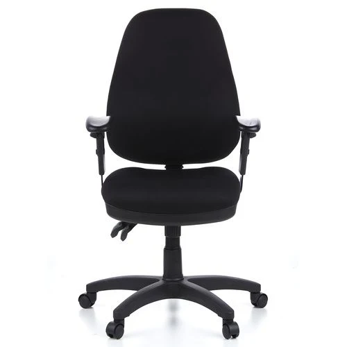 B-Ware hjh OFFICE Bürostuhl Drehstuhl Chefsessel Computerstuhl ZENIT PRO Stoff schwarz