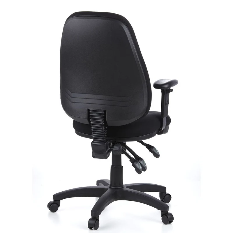 B-Ware hjh OFFICE Bürostuhl Drehstuhl Chefsessel Computerstuhl ZENIT PRO Stoff schwarz