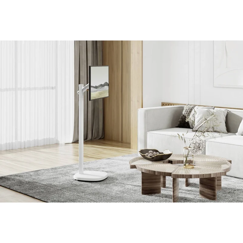 B-Ware SpeaKa Professional TV-Standfuß Bodenständer TV-Halterung 88,9 cm Neigbar