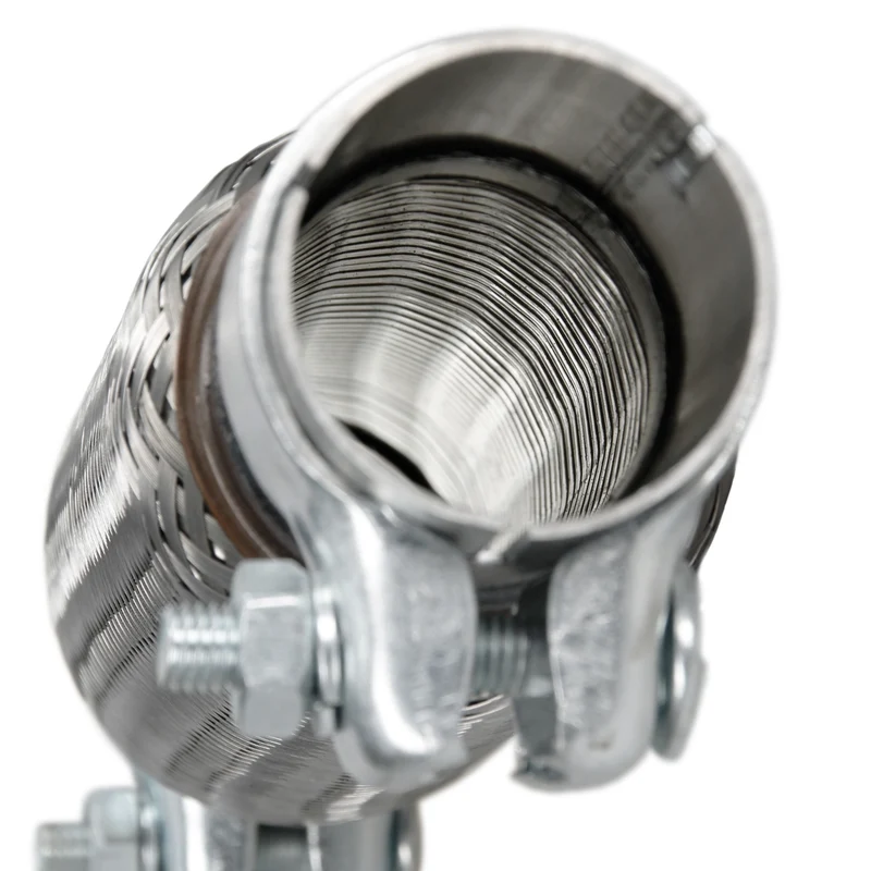 Universal Flexrohr 50x100 mm mit 2 Schellen aus Edelstahl