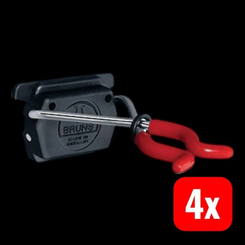 4x B-Ware Bruns 2-Pack Original Tool Holders | Holds up to 10kg (22lb) Diameter 0-50mm (0-2in)