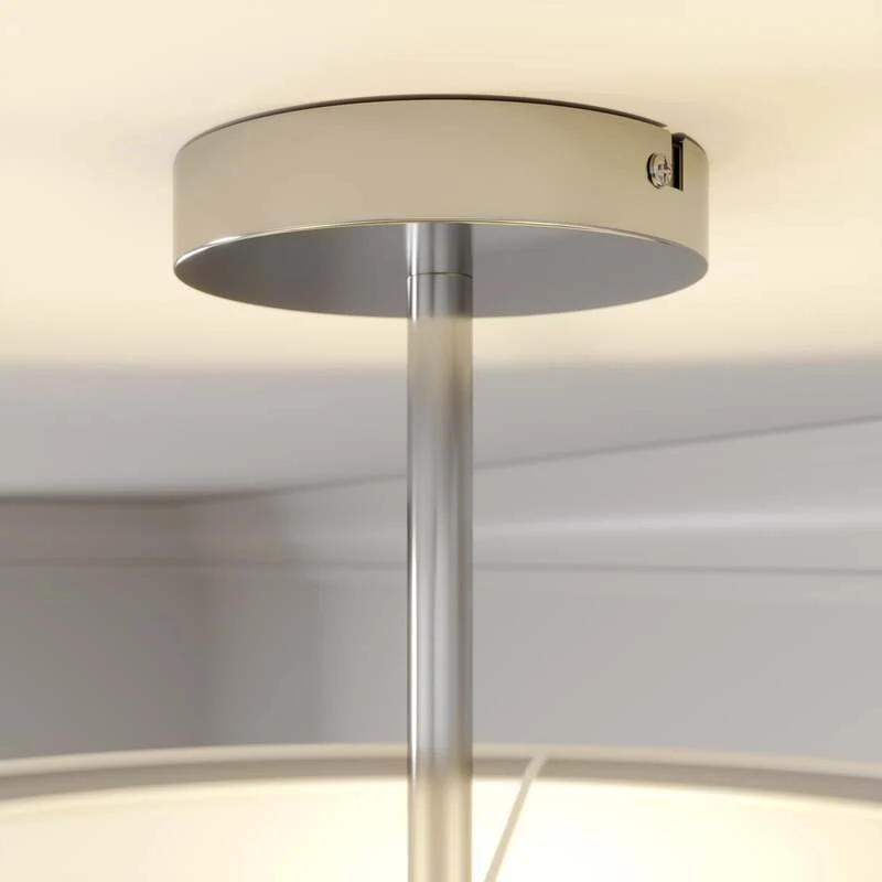 B-Ware Lindby Deckenleuchte Pikka LED Lampe Leuchte dimmbar weiß Ø50cm 3-flammig