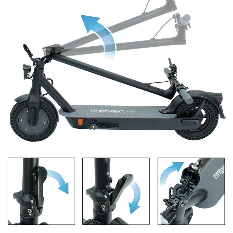 B-Ware City Explorer Pro E-Scooter mit Straßenzulassung 350W 7,5 Ah