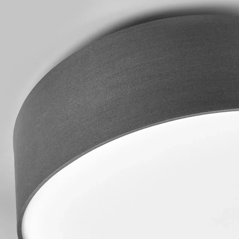 B-Ware Lindby Deckenlampe Sebatin Deckenleuchte Hängelampe Lampe Leuchte E27 Ø40cm grau