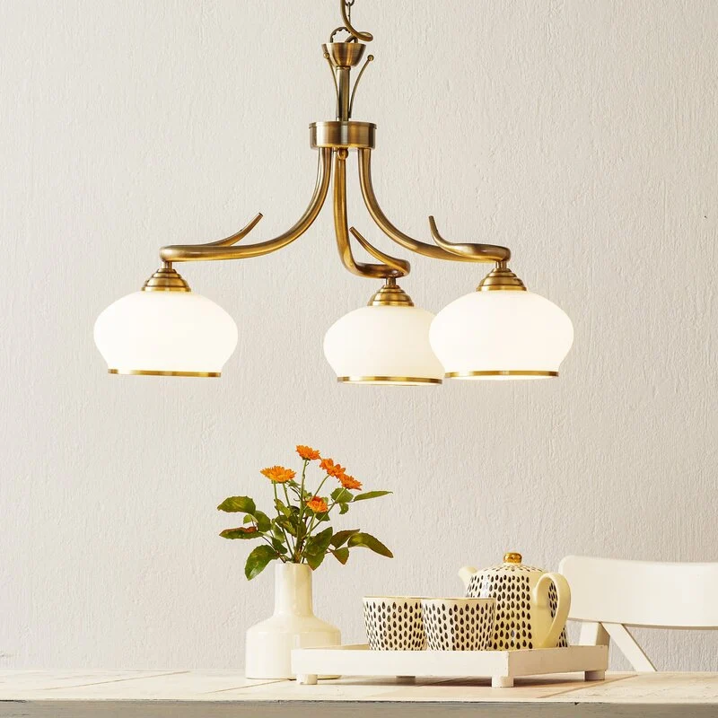 B-Ware Orion Hängeleuchte Elvira Deckenlampe Pendelleuchte Deko-Deckenlampe E27 3-600
