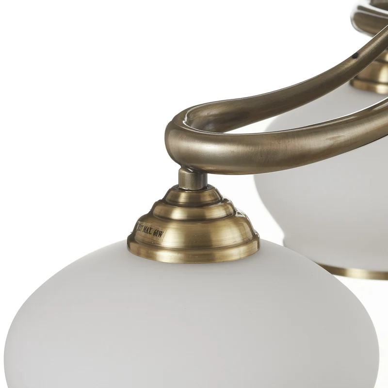 B-Ware Orion Hängeleuchte Elvira Deckenlampe Pendelleuchte Deko-Deckenlampe E27 3-600