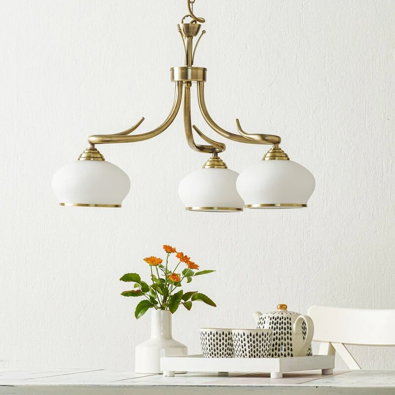 B-Ware Orion Hängeleuchte Elvira Deckenlampe Pendelleuchte Deko-Deckenlampe E27 3-600