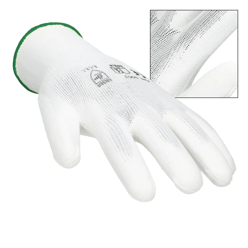 Montagehandschuhe Weiß Größe 11 / XXL 12er Set