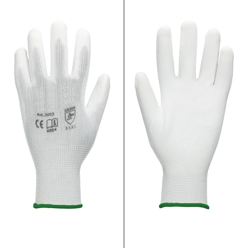 Montagehandschuhe Weiß Größe 11 / XXL 4er Set