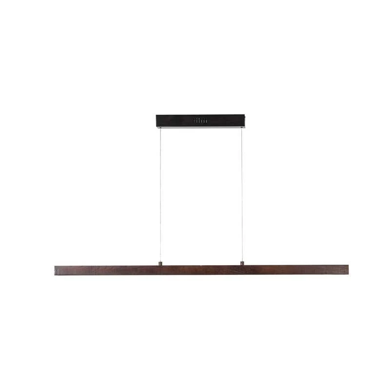 B-Ware Lucande Hängeleuchte Pendelleuchte Nihalo LED dimmbar CCT Walnuss 122cm