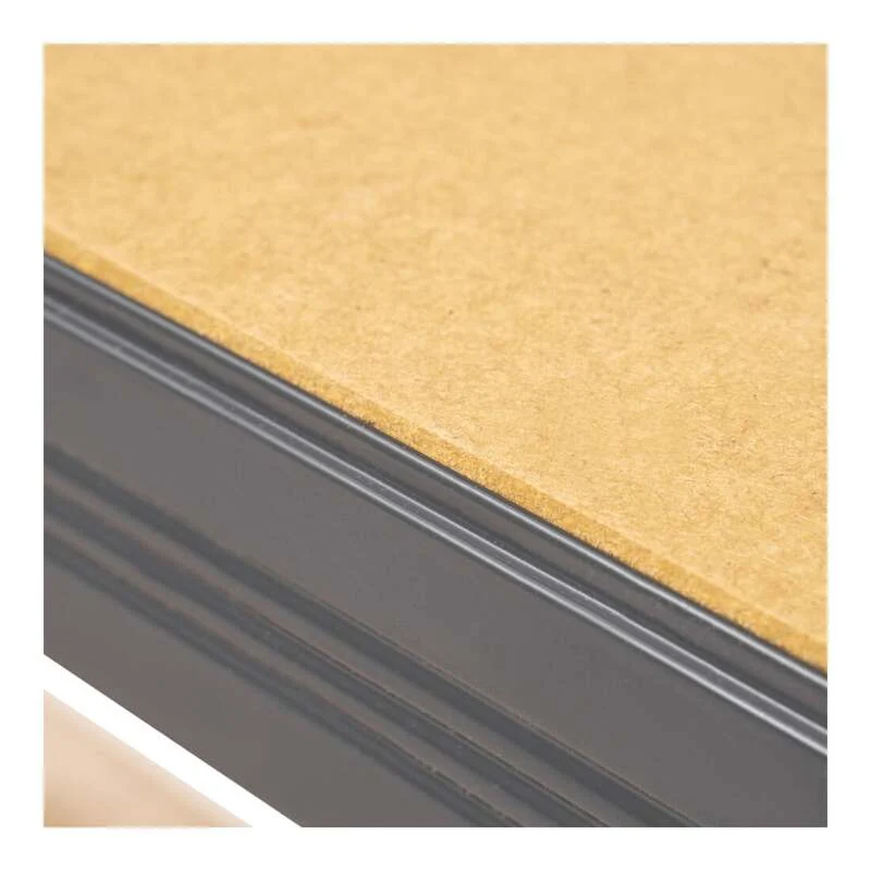 B-Ware STIER Steck-Fachbodenregal Lagerregal 350kg Tragkraft Stahl Graphitgrau