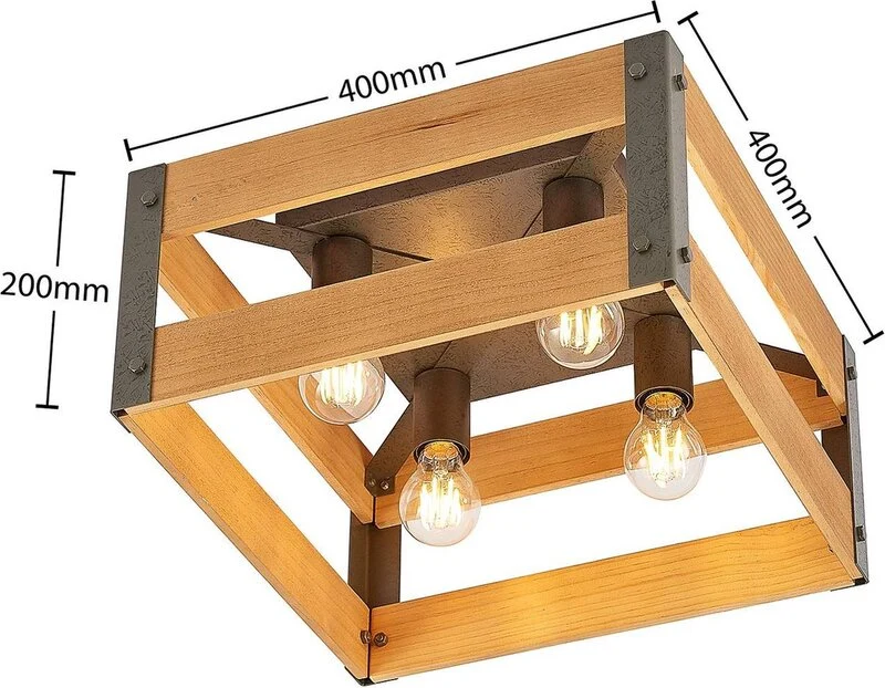 B-Ware Lindby Gudula Deckenlampe Deckenleuchte Lampe Leuchte Deckenlicht Licht