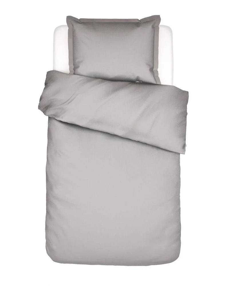 Essenza Aziza Cloud grey Bettwäsche 1p set 135x200+1 Kissenbezug